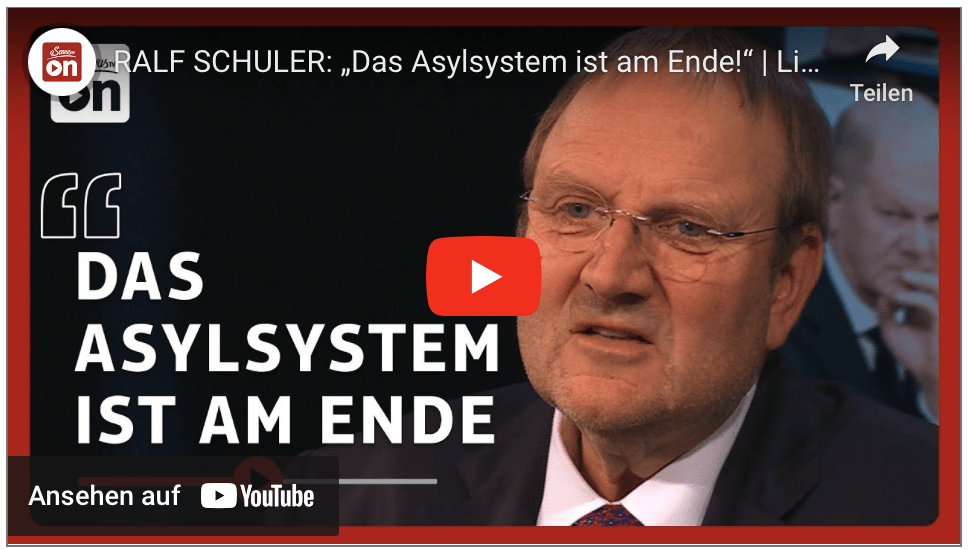 RALF SCHULER: „Das Asylsystem ist am Ende!“ | Links. Rechts. Mitte