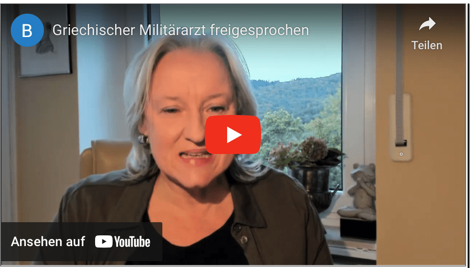 Griechischer Militärarzt freigesprochen