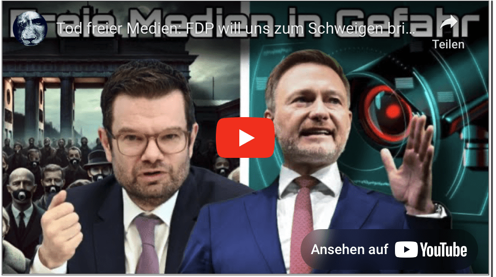 Tod freier Medien: FDP will uns zum Schweigen bringen!