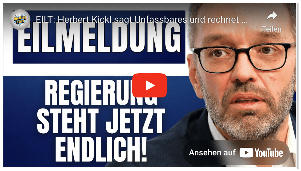 EILT: Herbert Kickl sagt Unfassbares und rechnet mit Bundespräsidenten ab!