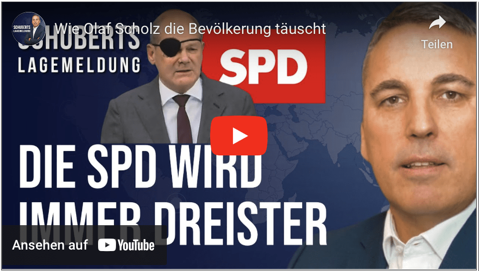 Wie Olaf Scholz die Bevölkerung täuscht