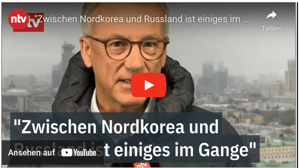 „Zwischen Nordkorea und Russland ist einiges im Gange“ – Munz zu Partnerschaftsabkommen| ntv