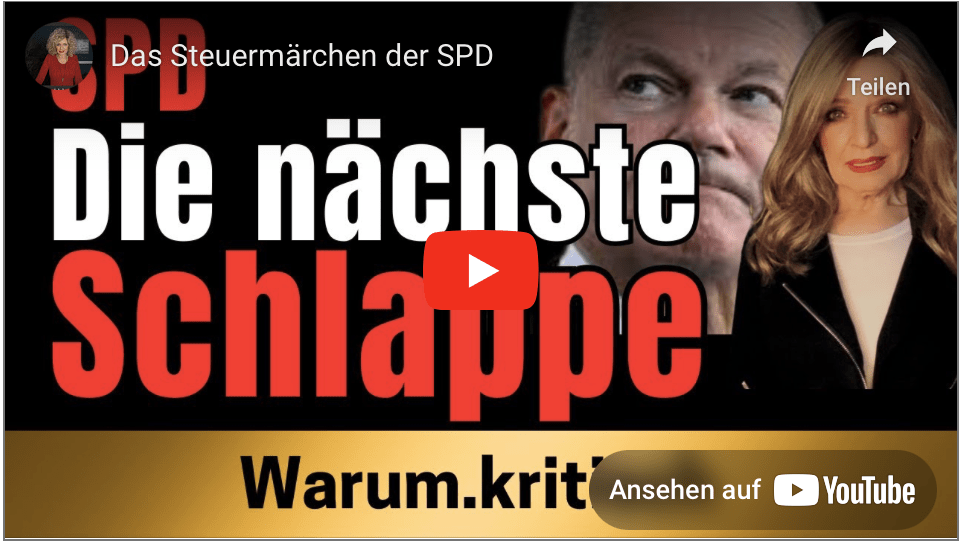 Das Steuermärchen der SPD