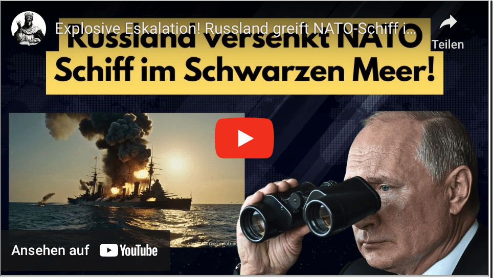 Explosive Eskalation! Russland greift NATO-Schiff im Schwarzen Meer an!