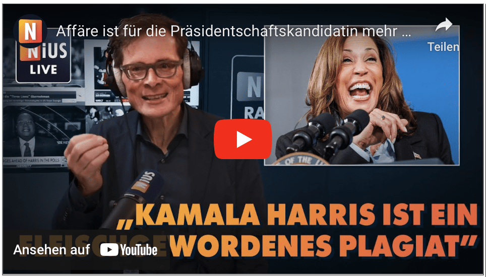 Affäre ist für die Präsidentschaftskandidatin mehr als verheerend | NIUS Live vom 16. Oktober 2024