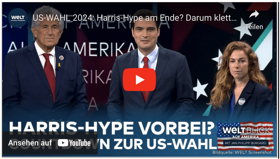 US-WAHL 2024: Harris-Hype am Ende? Darum klettert Donald Trump wieder an die Spitzen der Umfragen
