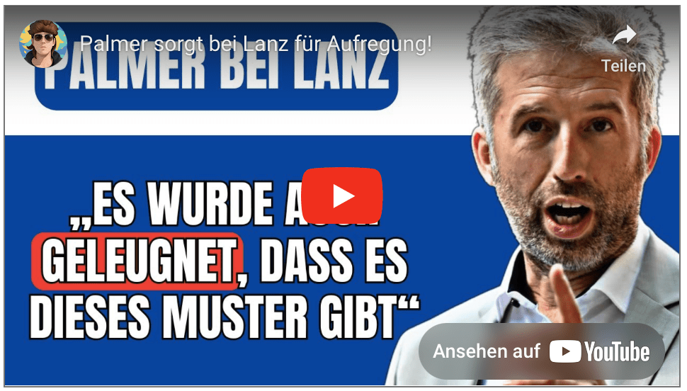 Palmer sorgt bei Lanz für Aufregung!