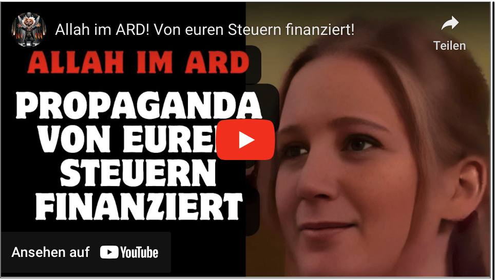 Allah im ARD! Von euren Steuern finanziert!