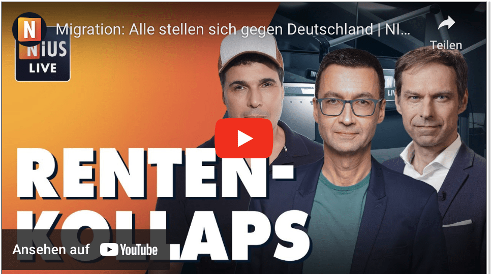 Migration: Alle stellen sich gegen Deutschland | NIUS Live am 18. Oktober 2024