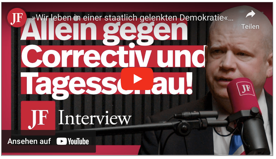 »Wir leben in einer staatlich gelenkten Demokratie« | Vosgeraus Kampf für die Wahrheit