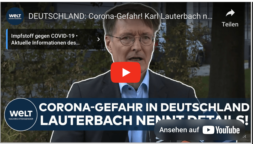 DEUTSCHLAND: Corona-Gefahr! Karl Lauterbach nennt Details zur aktuellen Lage!