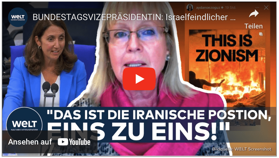 BUNDESTAGSVIZEPRÄSIDENTIN: Israelfeindlicher Insta-Post! „Das geht überhaupt nicht!“ Özoguz haltbar?