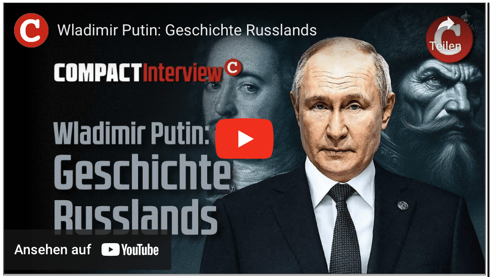 Wladimir Putin: Geschichte Russlands!