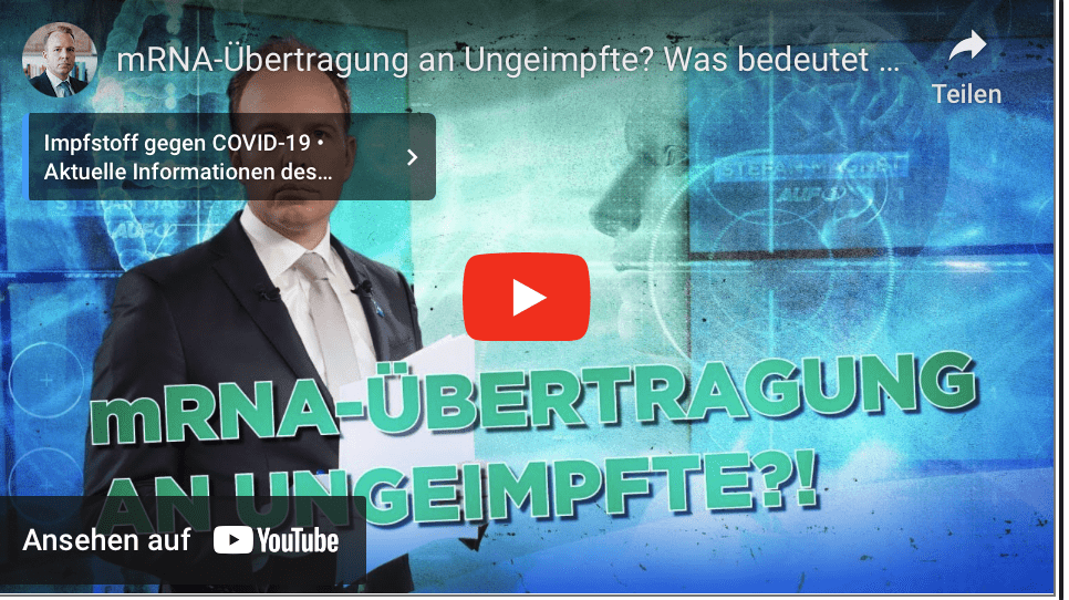 mRNA-Übertragung an Ungeimpfte? Was bedeutet dieser neue Angriff?