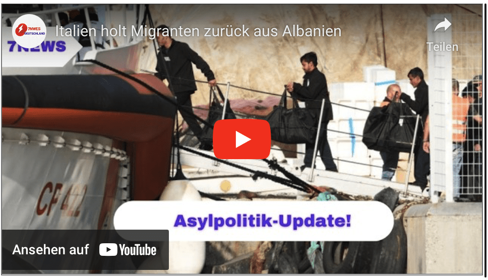 Italien holt Migranten zurück aus Albanien