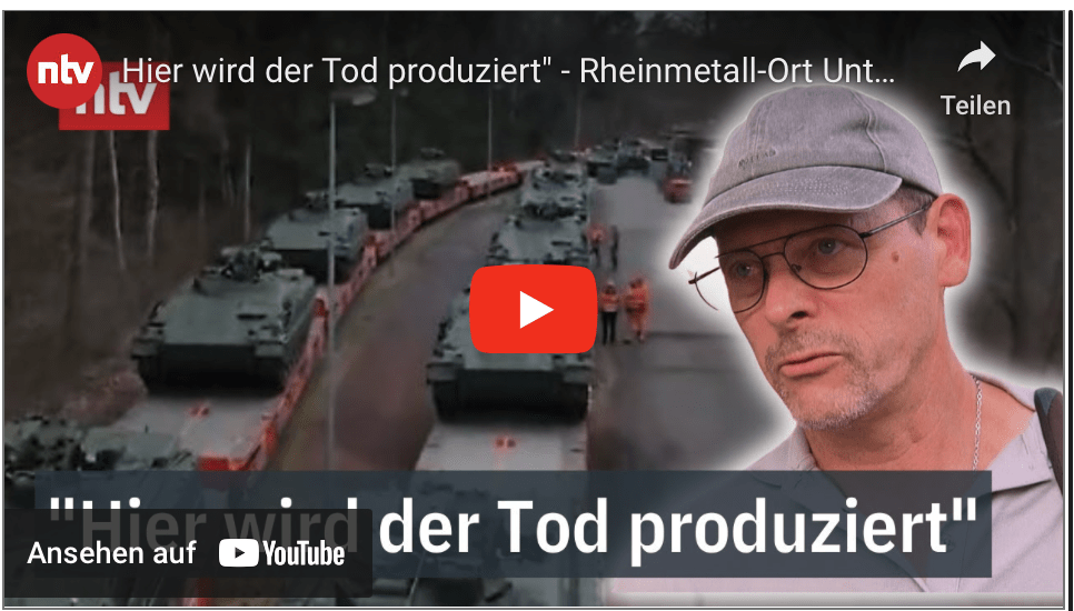 Hier wird der Tod produziert“ – Rheinmetall-Ort Unterlüß am Tropf der Rüstungsindustrie | ntv