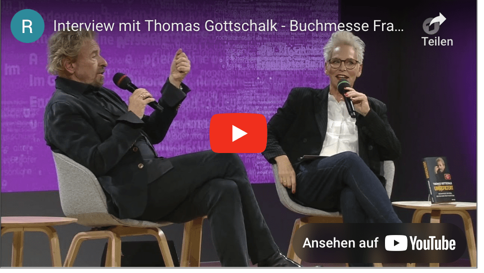 Interview mit Thomas Gottschalk – Buchmesse Frankfurt, 19. Oktober 2024