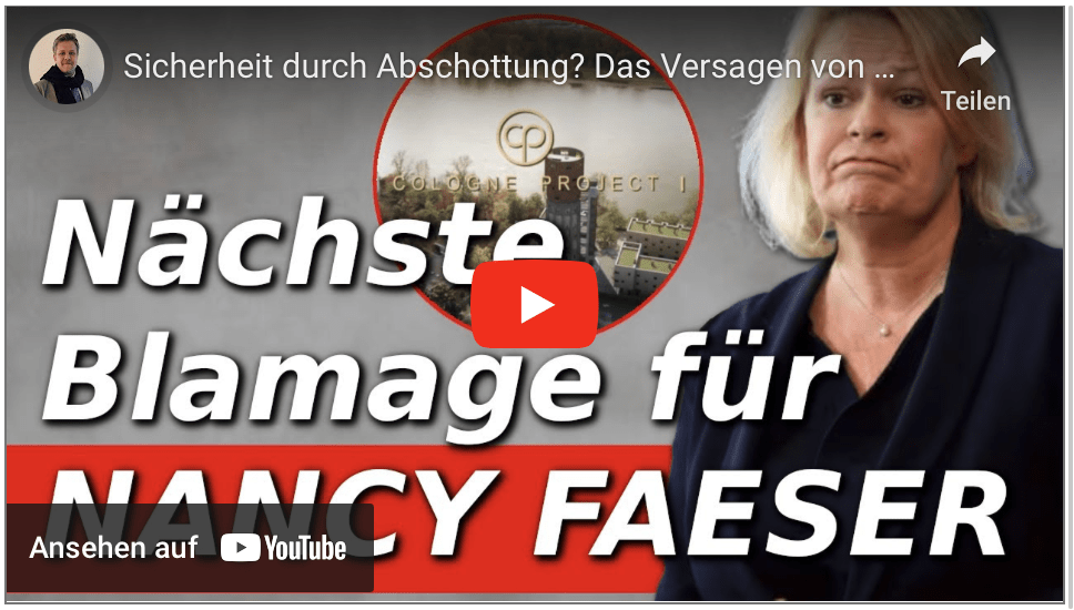 Sicherheit durch Abschottung? Das Versagen von Nancy Faeser & Gated Communities!