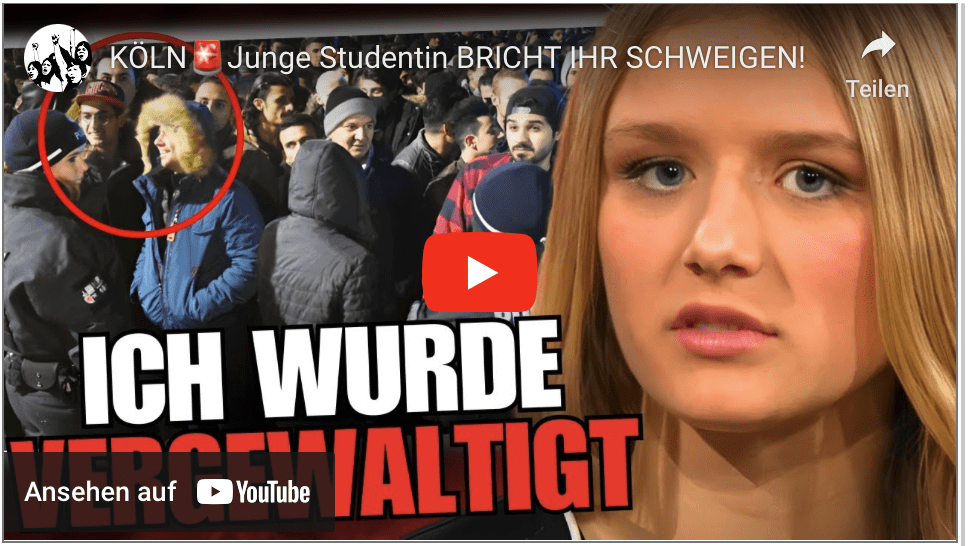 KÖLN: mJunge Studentin BRICHT IHR SCHWEIGEN!