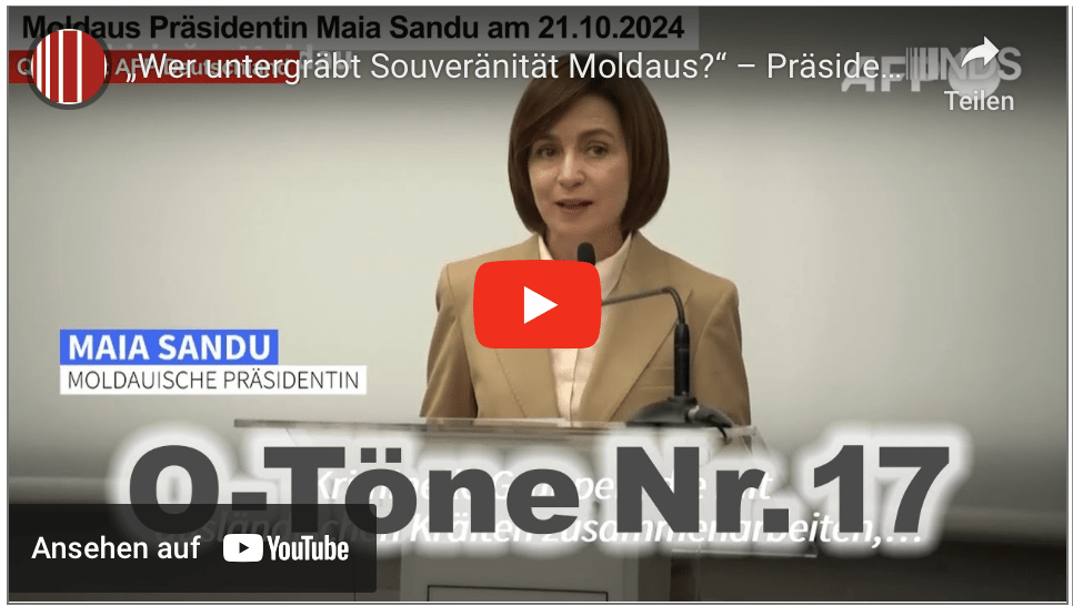 „Wer untergräbt Souveränität Moldaus?“ – Präsidentschaftswahlen & Referendum über EU-Mitgliedschaft
