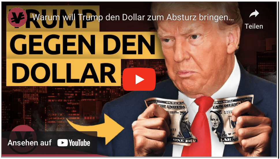 Warum will Trump den Dollar zum Absturz bringen? | ‪@VisualEconomikDE‬