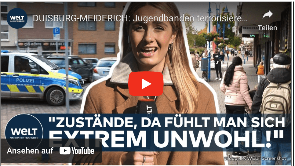 DUISBURG-MEIDERICH: Jugendbanden terrorisieren Stadtviertel! „Talahons!“ Immer mehr Straftaten!