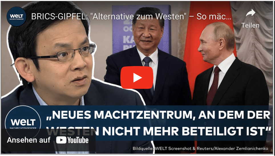 BRICS-GIPFEL: „Alternative zum Westen“ – So mächtig ist dieses Staatenbündnis wirklich!