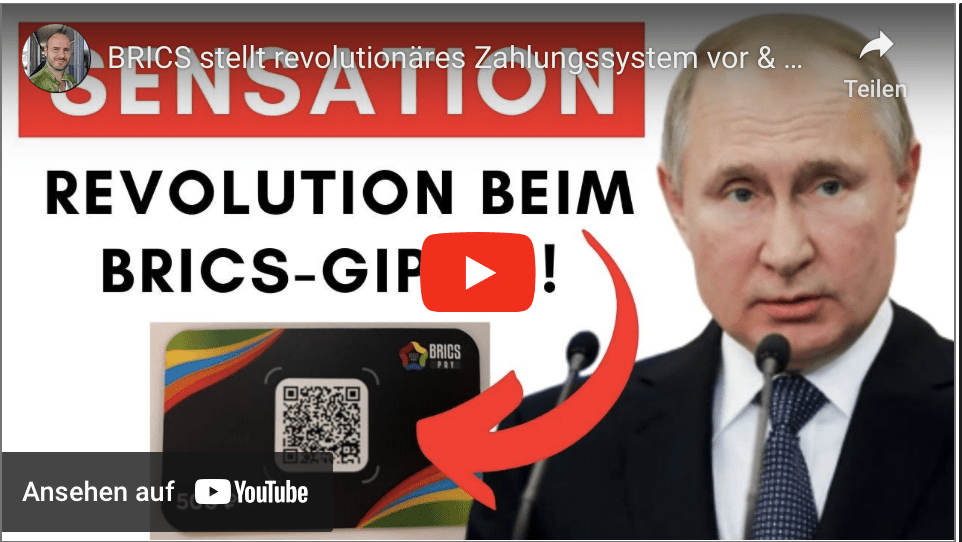 BRICS stellt revolutionäres Zahlungssystem vor & erstes EU-Land will BRICS beitreten!
