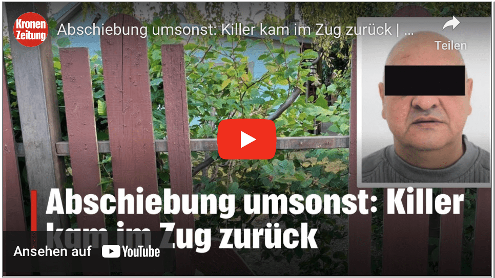 Abschiebung umsonst: Killer kam im Zug zurück!