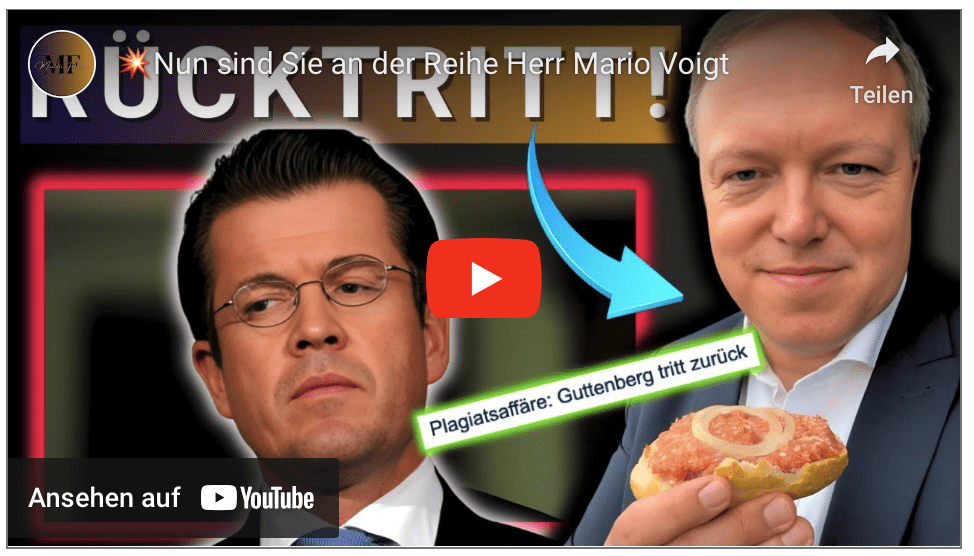 Nun sind Sie an der Reihe Herr Mario Voigt!
