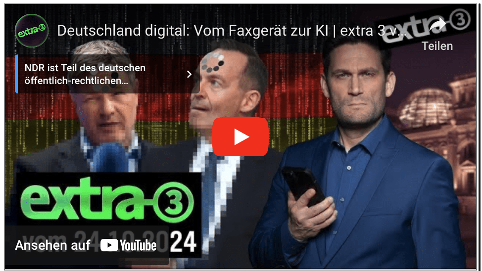 Deutschland digital: Vom Faxgerät zur KI!