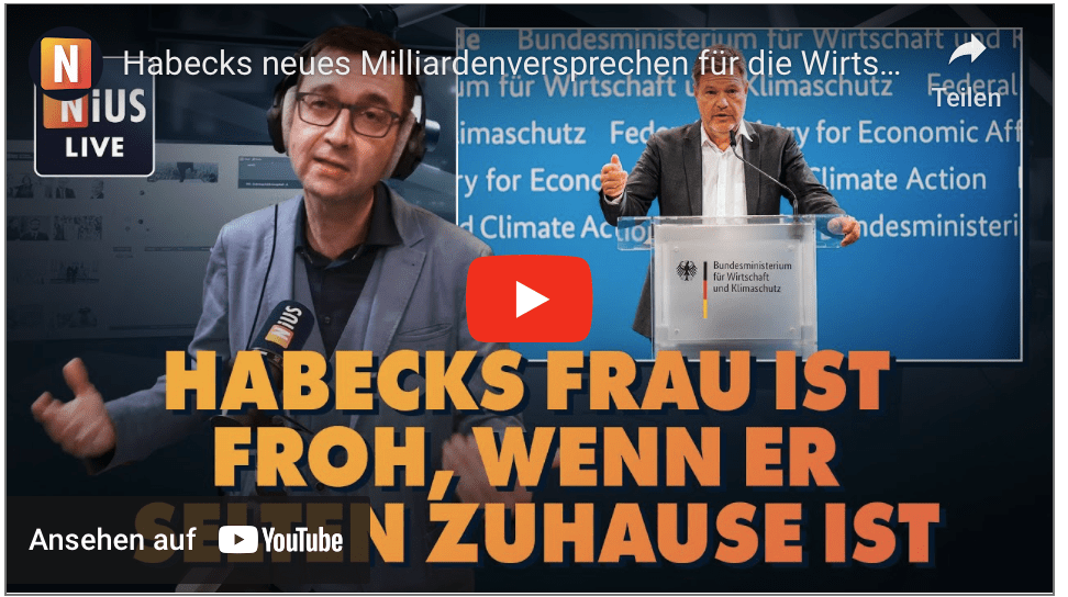 Habecks neues Milliardenversprechen für die Wirtschaft ist ein Flop