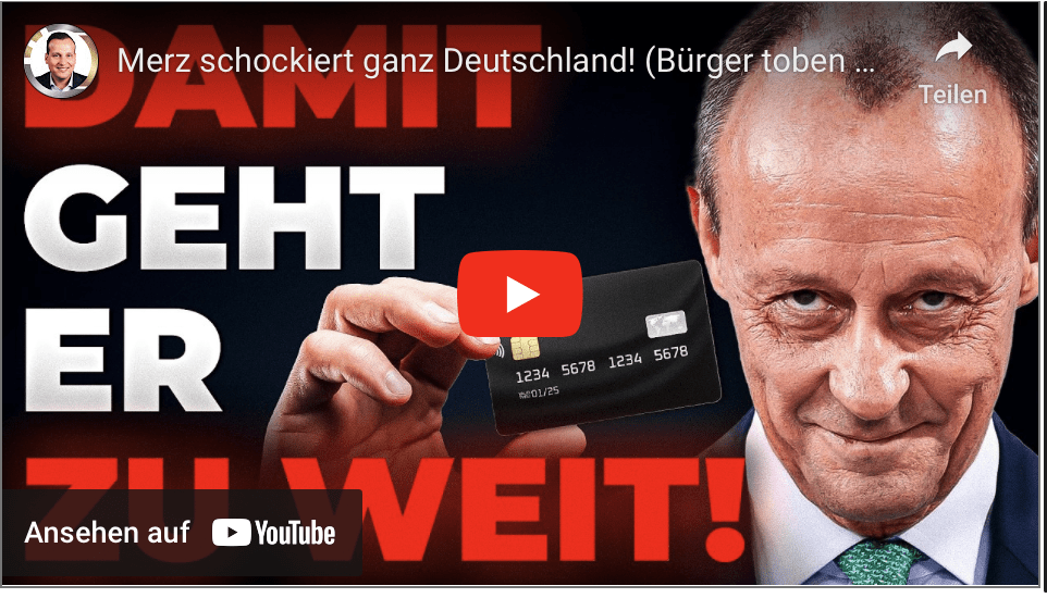 Merz schockiert ganz Deutschland! (Bürger toben vor Wut)