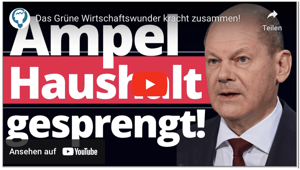 Das Grüne Wirtschaftswunder kracht zusammen!