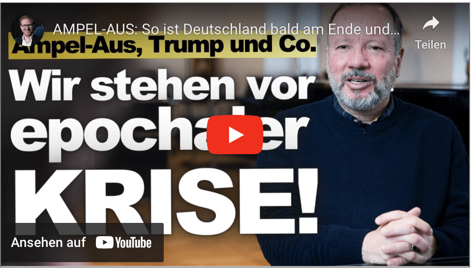 AMPEL-AUS: So ist Deutschland bald am Ende und ich verkaufe 50% meiner Aktien // Markus Krall