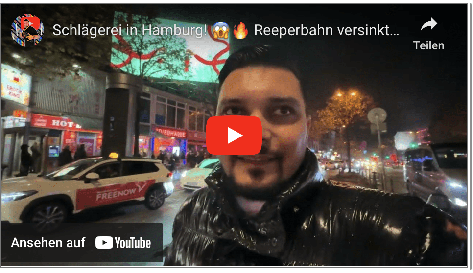 Schlägerei in Hamburg! Reeperbahn versinkt in Kriminalität!