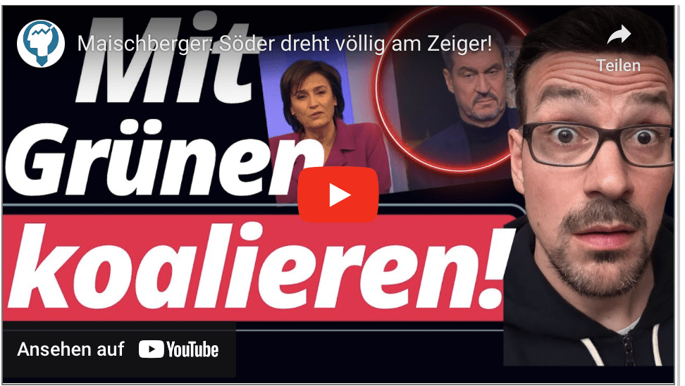Maischberger: Söder dreht völlig am Zeiger!