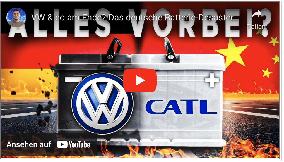 VW & co am Ende? Das deutsche Batterie-Desaster!