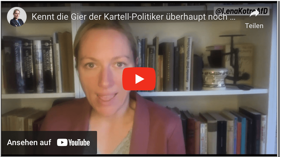 Kennt die Gier der Kartell-Politiker überhaupt noch Grenzen? Offenbar nicht!