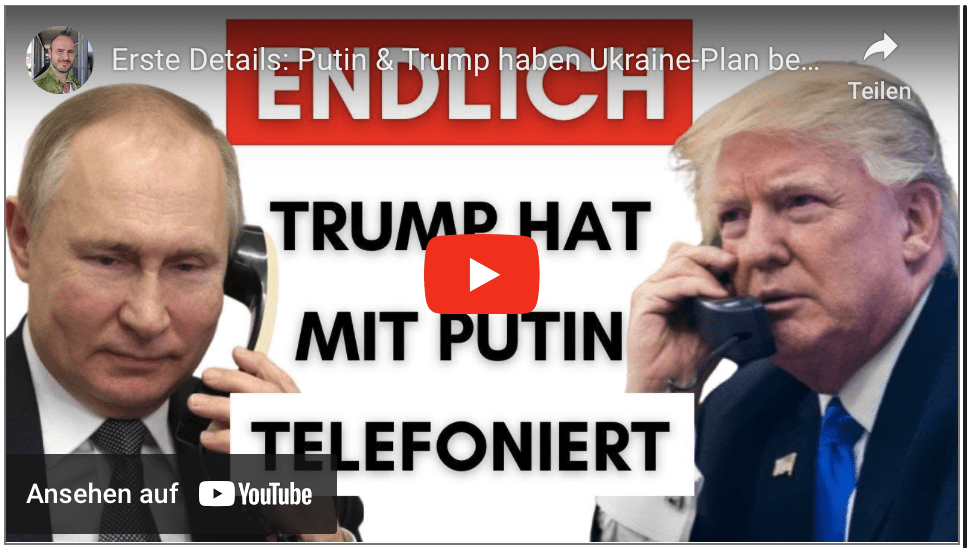 Erste Details: Putin & Trump haben Ukraine-Plan besprochen!