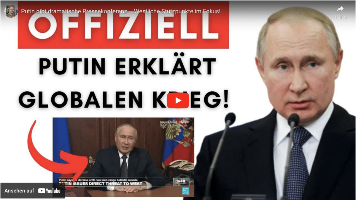 Putin gibt dramatische Pressekonferenz – Westliche Stützpunkte im Fokus!