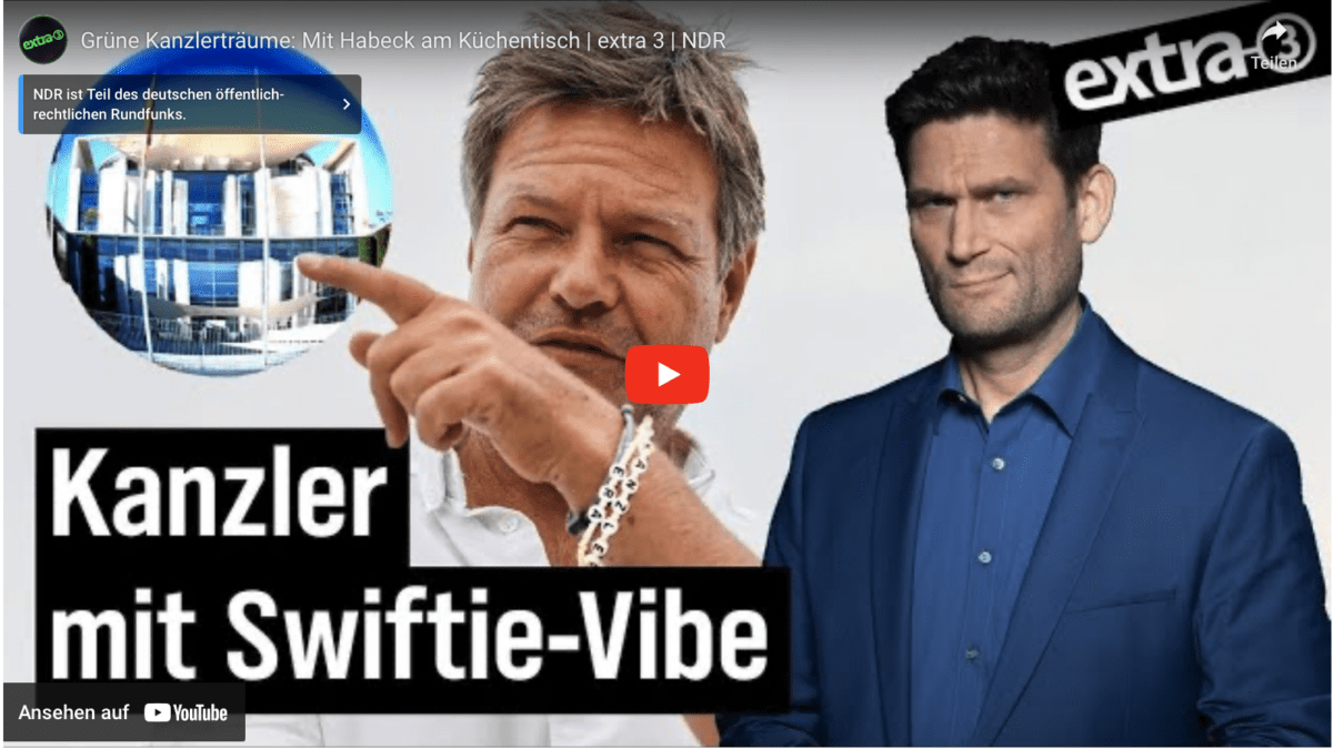 Grüne Kanzlerträume: Mit Habeck am Küchentisch | extra 3 | NDR