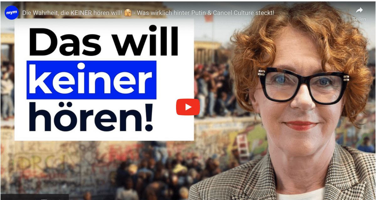 Die Wahrheit, die KEINER hören will!  – Was wirklich hinter Putin & Cancel Culture steckt!