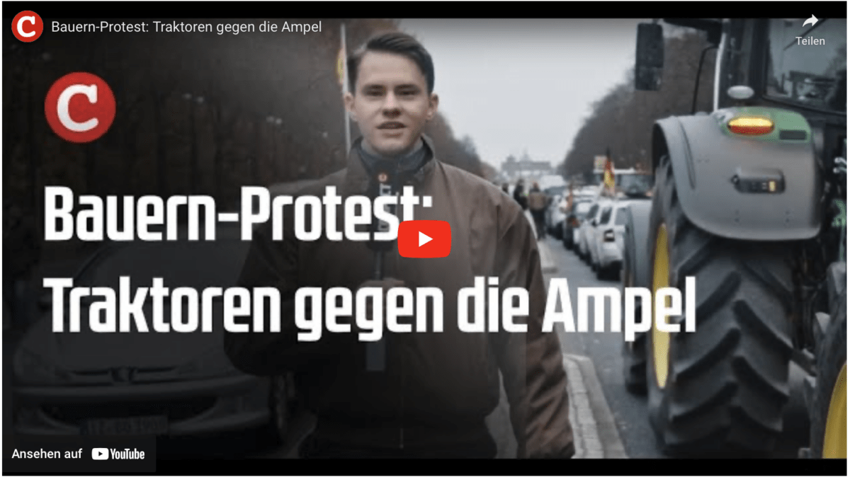 Bauern-Protest: Traktoren gegen die Ampel