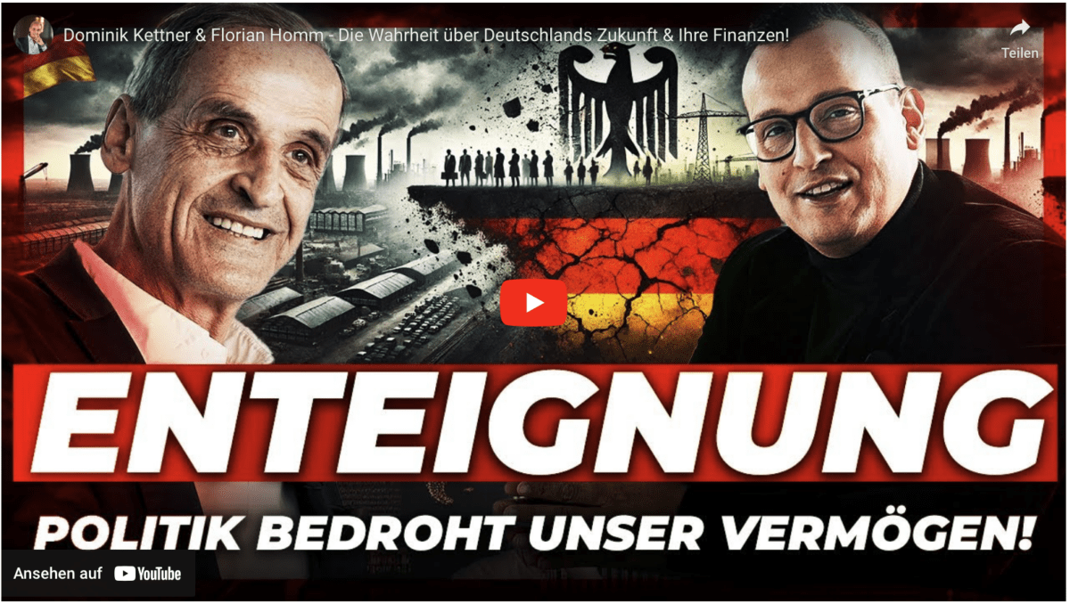 Dominik Kettner & Florian Homm – Die Wahrheit über Deutschlands Zukunft & Ihre Finanzen!