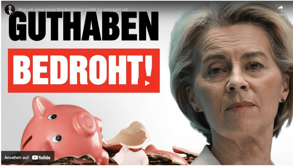 Warum eine neue Bankenkrise nicht zu stoppen ist