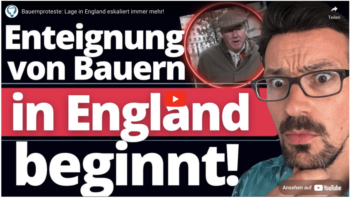 Bauernproteste: Lage in England eskaliert immer mehr!