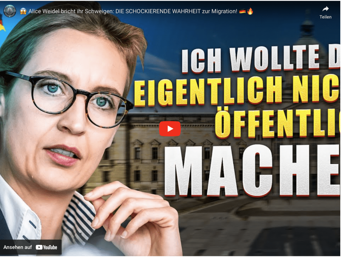  Alice Weidel bricht ihr Schweigen: DIE SCHOCKIERENDE WAHRHEIT zur Migration!
