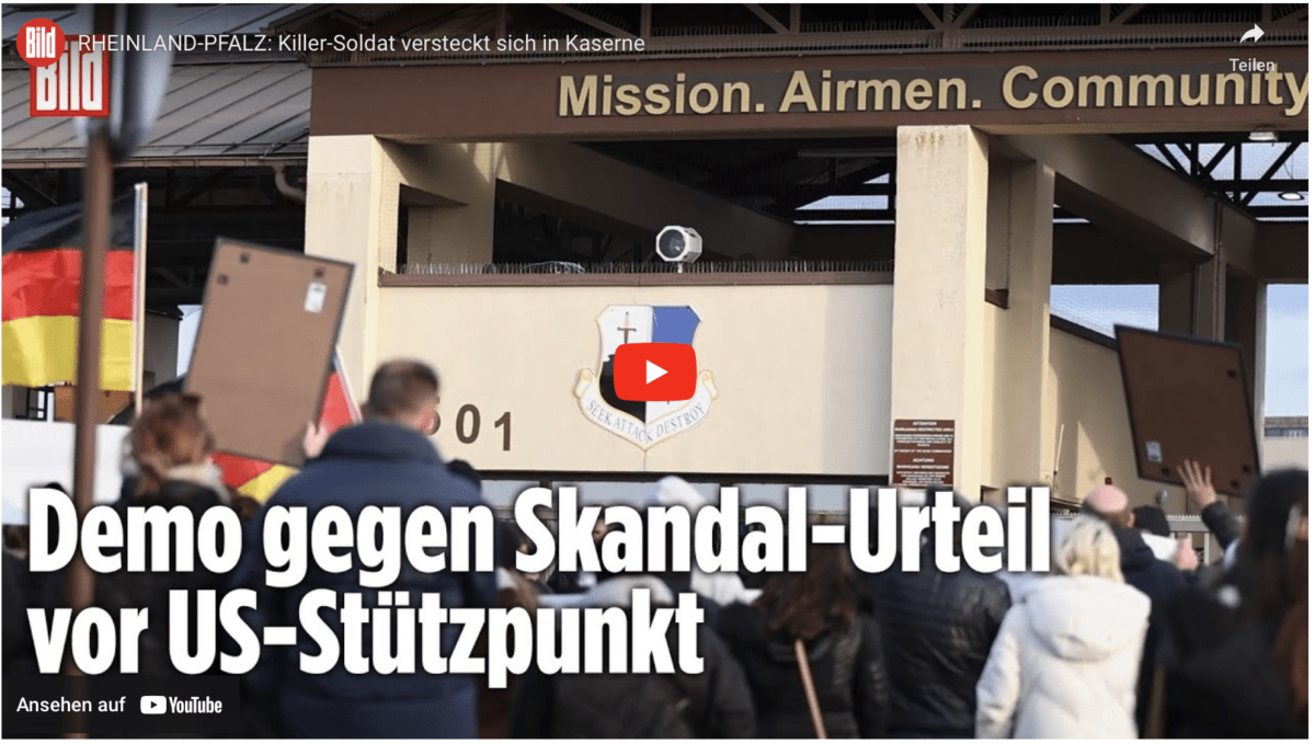 RHEINLAND-PFALZ: Killer-Soldat versteckt sich in Kaserne