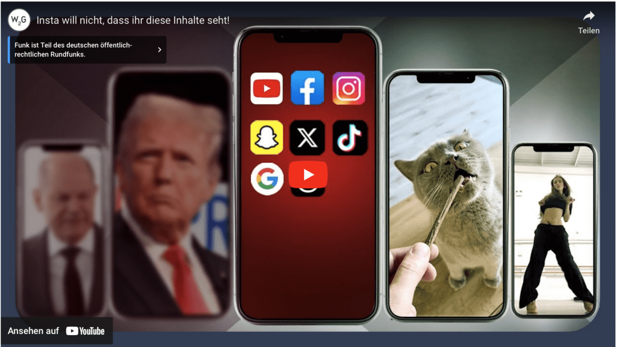 Insta will nicht, dass ihr diese Inhalte seht!